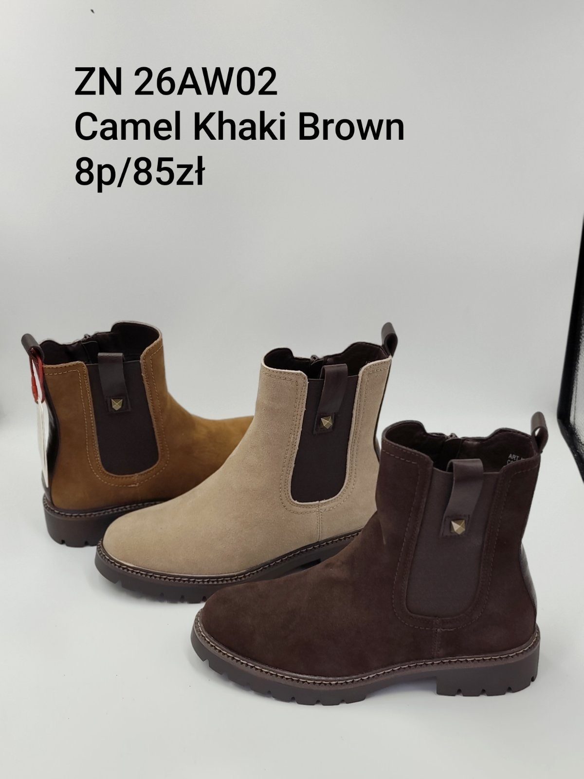 Buty Botki DAMSKIE (36-41_8par) 9984073