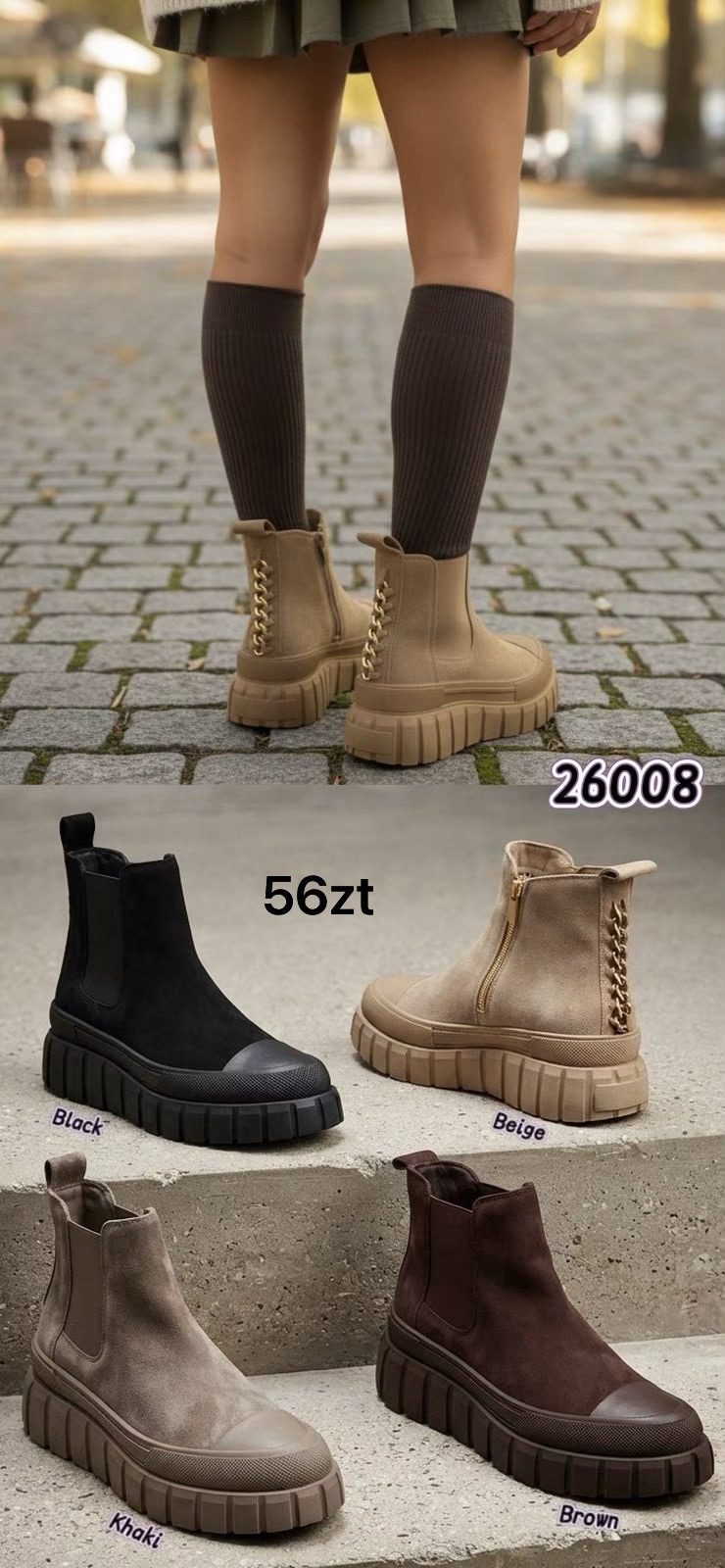 Buty Botki DAMSKIE (36-41_12par) 3340822