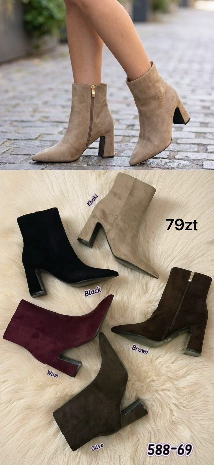Buty Botki DAMSKIE (36-41_12par) 3340823