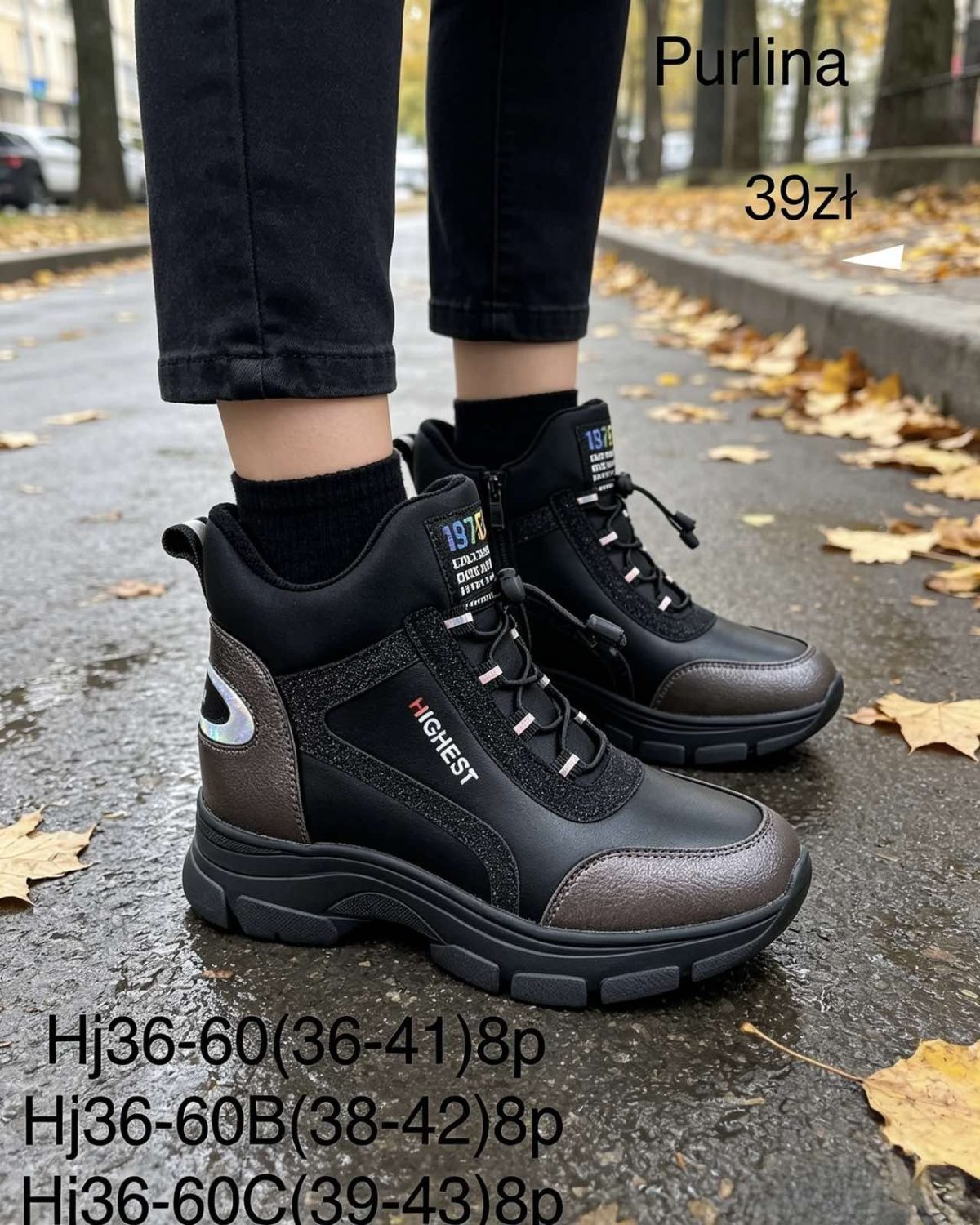 Buty Botki DAMSKIE (36-41_8par) 8910739