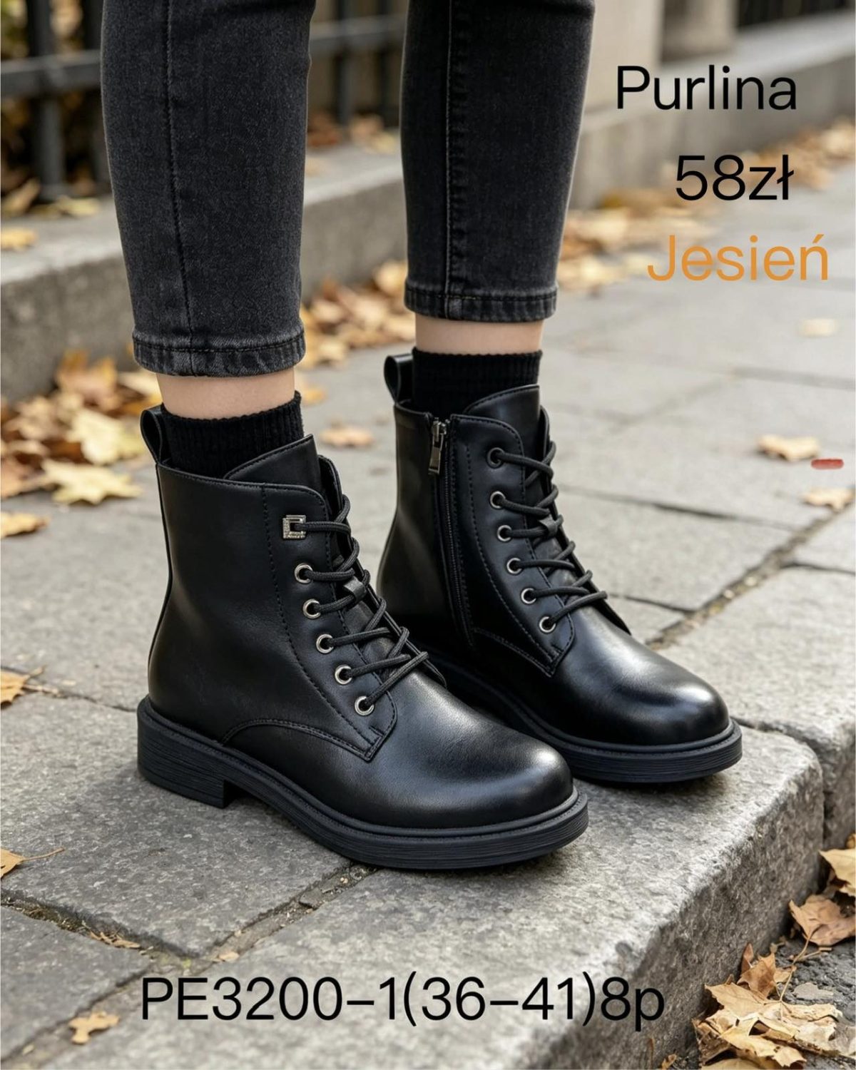 Buty Botki DAMSKIE (36-41_8par) 8910757