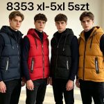 Kamizelki MĘSKA _ size XL-5xl _paczka 5szt_1 kolor