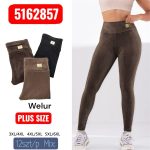Legginsy/Getry Damskie _ size 3-6Xl _paczka 12szt_mix kolor 4055565