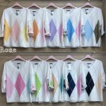 Bluzy damskie Włoski _ Size uni_paczka 6szt_mix kolor 9004032