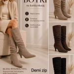 Buty Kozaki DAMSKIE (36-41_12par) 3403006