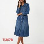 Sukienki Jeansowe Damskie  _ size XS-XL _paczka 12szt_ 2823288
