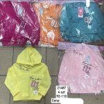 Bluzy DZIECIĘCA size 92-110_ paczka 4szt _1 kolor 2823412