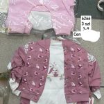 Komplety DZIECIĘCA size 3-9 M_ paczka 6szt _1 kolor 2823418