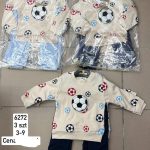 Komplety DZIECIĘCA size 3-9 M_ paczka 6szt _1 kolor 2823432