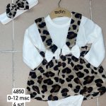Komplety DZIECIĘCA size 0-12 M_ paczka 4szt _1 kolor 2823440