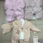 Komplety DZIECIĘCA size  9-24 M_ paczka 4szt _1 kolor 2823443