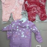 Komplety DZIECIĘCA size  6-18 M_ paczka 4szt _1 kolor 2823454