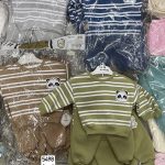 Komplety DZIECIĘCA size  6-18 M_ paczka 4szt _1 kolor 2823460