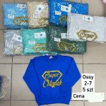 Bluzy DZIECIĘCA size 2-7 lat_ paczka 5szt _1 kolor 8344131