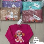 Bluzy DZIECIĘCA size 2-7 lat_ paczka 5szt _1 kolor 8344132