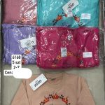 Bluzy DZIECIĘCA size 2-7 lat_ paczka 5szt _1 kolor 8344138