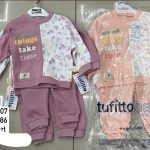 Komplety DZIECIĘCA size 74-86_ paczka 6szt _1 kolor 8344167