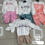 Komplety DZIECIĘCA size 6-24 M_ paczka 4szt _1 kolor 8344172