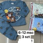 Komplety DZIECIĘCA size 6-12 M_ paczka 6szt _1 kolor 8344180