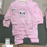 Komplety DZIECIĘCA size 3-9 M_ paczka 6szt _1 kolor 8344193