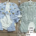 Komplety DZIECIĘCA size 3-9 M_ paczka 6szt _1 kolor 8344194