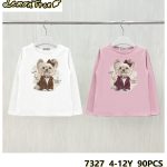 Bluzka DZIECIĘCA size 4-12 lat_ paczka 10szt _mix kolor 4363147