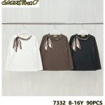 Bluzka DZIECIĘCA size 8-16 lat_ paczka 15szt _mix kolor 5363476