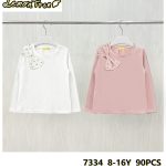 Bluzka DZIECIĘCA size 8-16 lat_ paczka 10szt _mix kolor 5363479