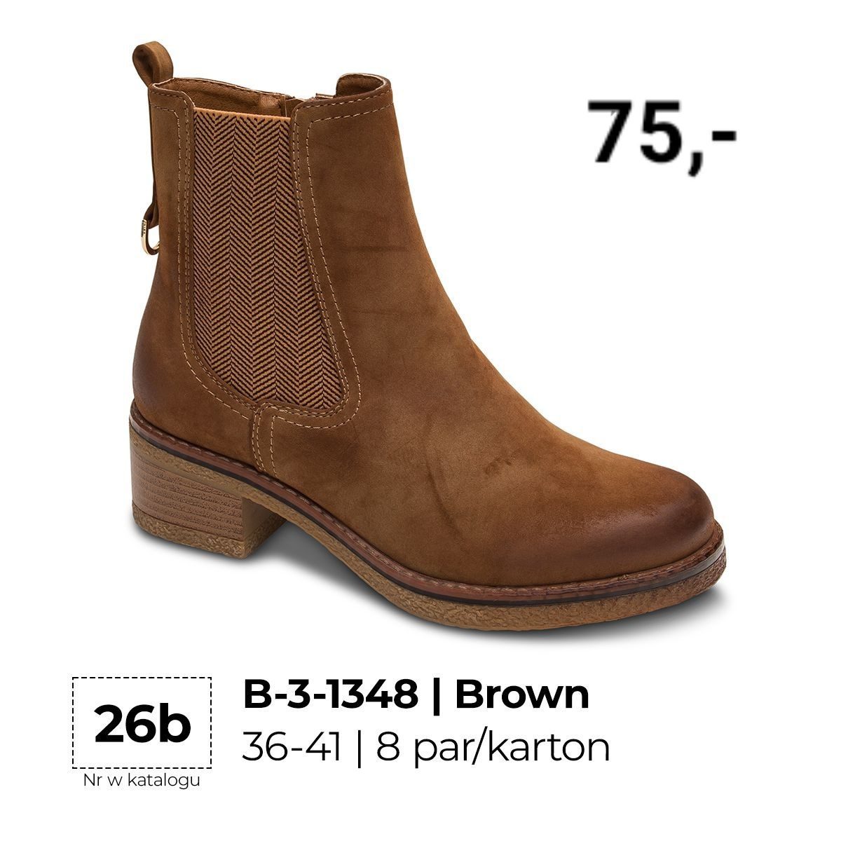 Buty Botki DAMSKIE (36-41_8par) 3061173