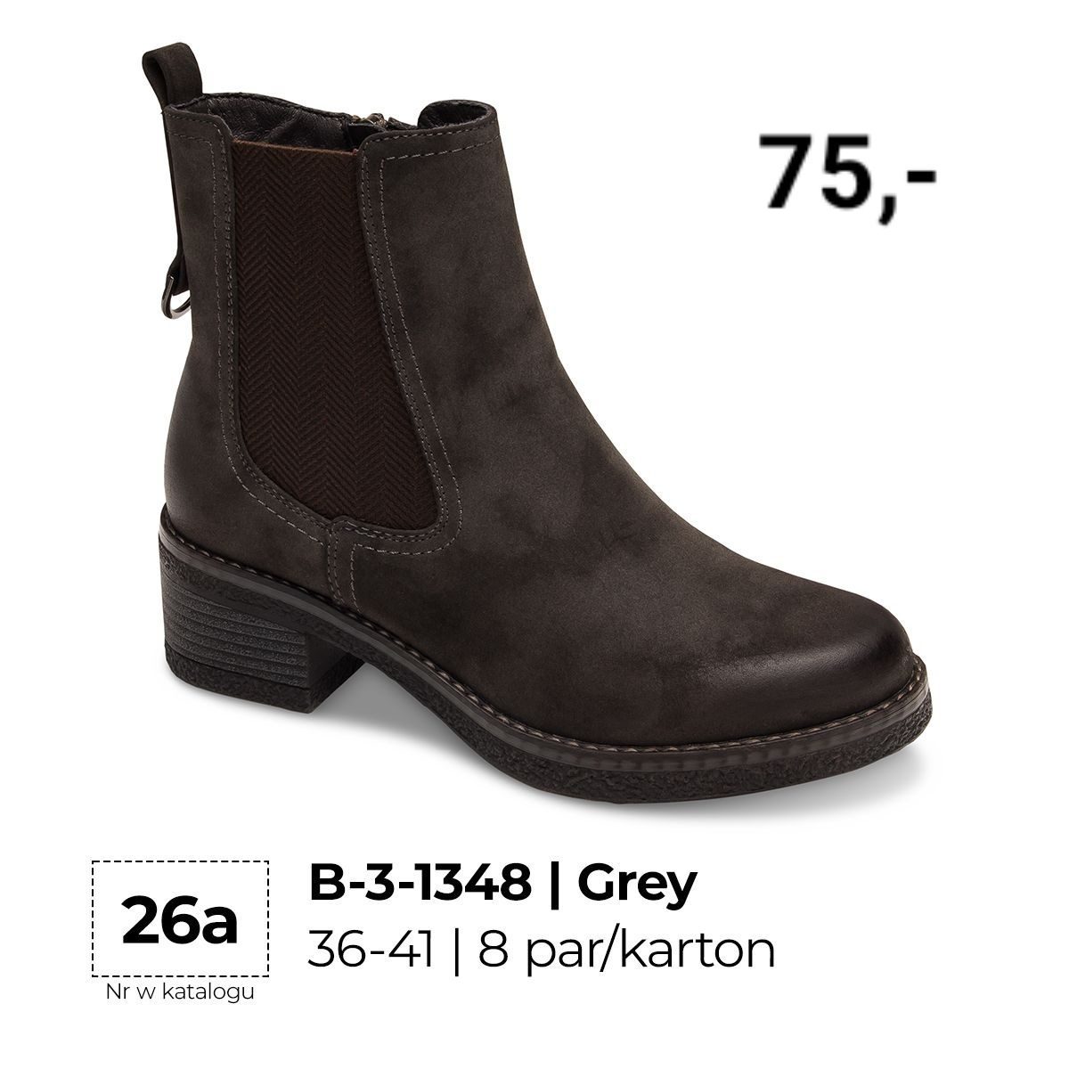 Buty Botki DAMSKIE (36-41_8par) 3061174