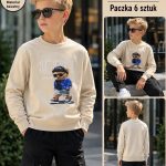 Bluzka DZIECIĘCA size 6-16 lat_ paczka 6szt _1 kolor 5842123