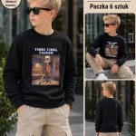 Bluzka DZIECIĘCA size 6-16 lat_ paczka 6szt _1 kolor 5842138