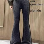Spodnie jeansy DZIECIĘCA size 4-12 lat_ paczka 5szt _1 kolor 5842172