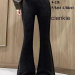 Spodnie jeansy DZIECIĘCA size 4-12 lat_ paczka 5szt _1 kolor 5842186