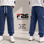Spodnie jeansy DZIECIĘCA size 8-16 lat_ paczka 5szt _1 kolor 5842191