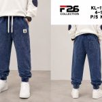 Spodnie jeansy DZIECIĘCA size 4-12 lat_ paczka 5szt _1 kolor 5842201