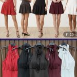 Kombinezony Damskie wloskie _size uni_ paczka 6szt_ mix kolor 5690059