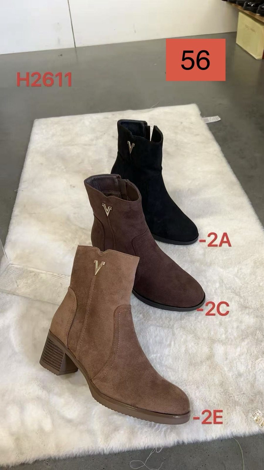 Buty Botki DAMSKIE (36-41_12par) 7392006