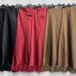 Spódnica długa Damskie wloskie _size uni_ paczka 6szt_ mix kolor 5720611
