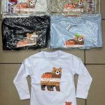 Bluzka DZIECIĘCA size 2-5 lat_ paczka 4szt _1 kolor