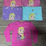 Bluzka DZIECIĘCA size 7-12 lat_ paczka 5szt _1 kolor