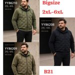 Kurtki MĘSKA _size 2-6xl_ paczka 5szt_ 1 kolor 3576323