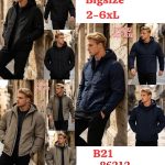 Kurtki MĘSKA _size 2-6xl_ paczka 5szt_ 1 kolor 3576324