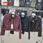 Kurtki skórzane Damskie _size S-L_ paczka 5szt_ 1kolor 5538896