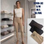 Legginsy Damskie _ size S-2XL _paczka 12szt_mix kolor 1731834