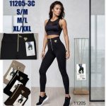 Legginsy Damskie _ size S-2XL _paczka 12szt_mix kolor 1731835