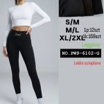 Legginsy Damskie _ size S-2XL _paczka 12szt_mix kolor 1731856
