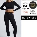 Legginsy Damskie _ size S-2XL _paczka 12szt_mix kolor 1731861