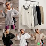 Bluzy Damskie  _size UNI_ paczka 6szt_ MIX kolor 6481963
