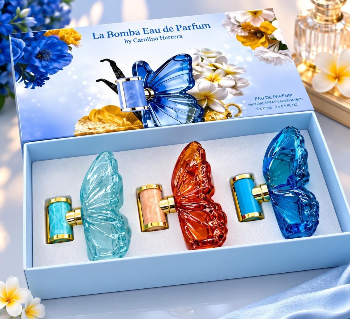 Zestaw Perfumy 3*30ml Paczka 12 szt 6482164